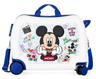 Dětský kufřík na kolečkách Mickey Be cool MAXI